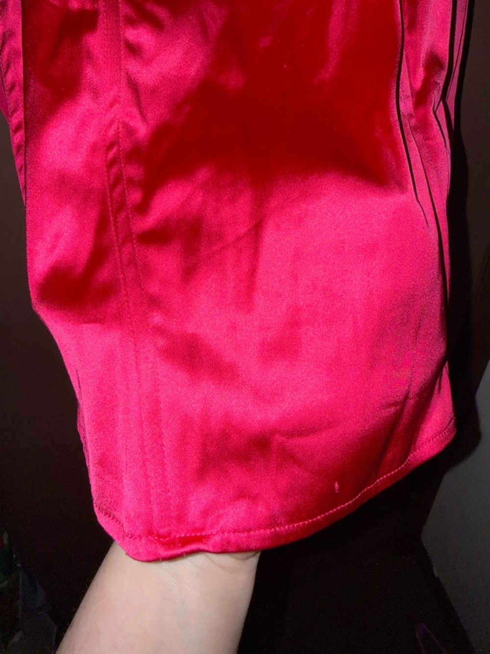 torrid Hot Pink Satin Dress Top